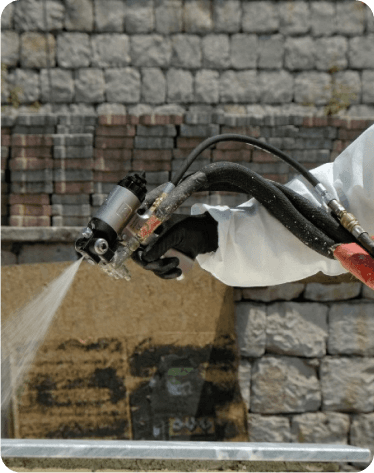 Home service work completed