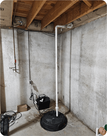 Home service work completed